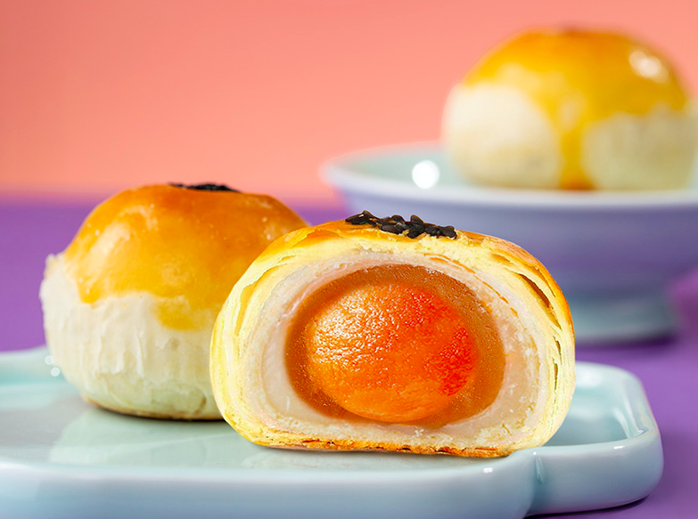 許以“新”愿丨華美流心蛋黃酥，來嘗！