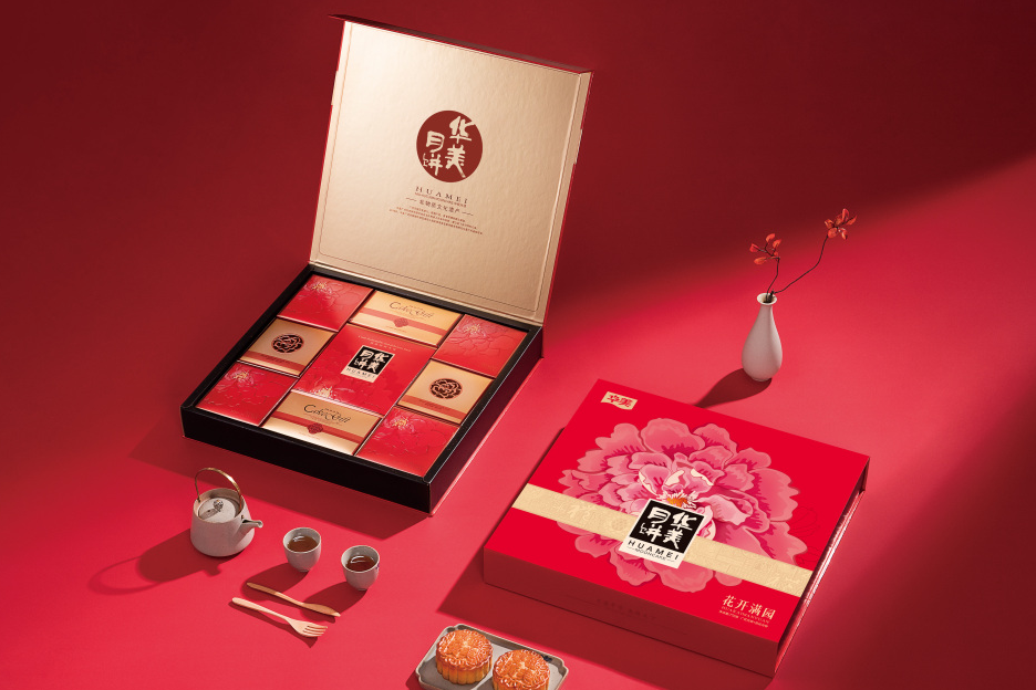 月滿傾心，獻(xiàn)禮中秋，華美月餅傳統(tǒng)系列