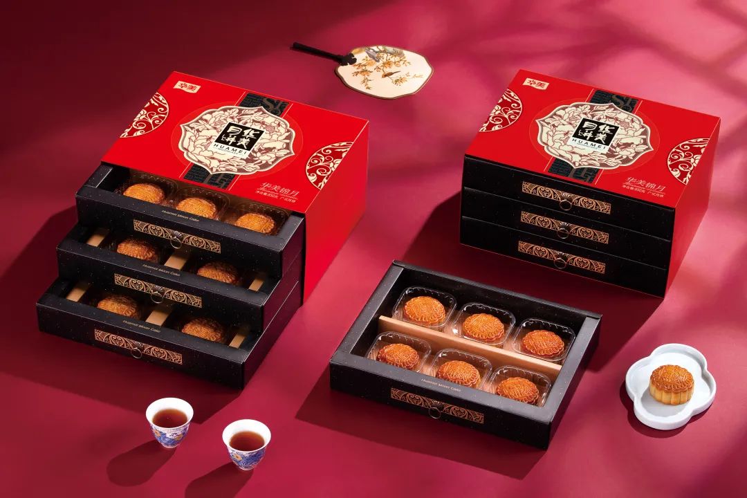 月滿傾心，獻(xiàn)禮中秋，華美月餅傳統(tǒng)系列
