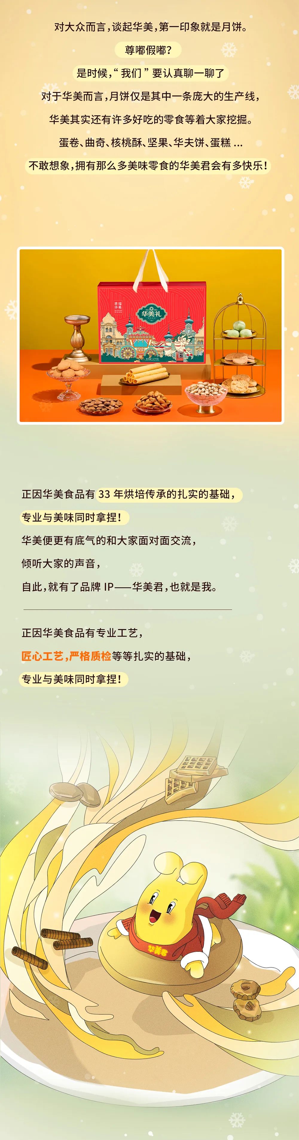 官宣｜IP華美君成“華美食品”形象大使！