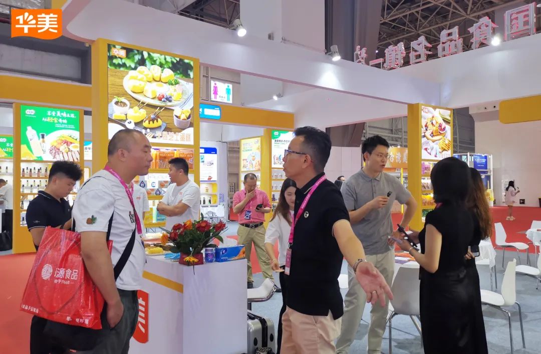 華美食品亮相第五屆中國(guó)創(chuàng)食展~ 華美食品亮相第五屆中國(guó)創(chuàng)食展~